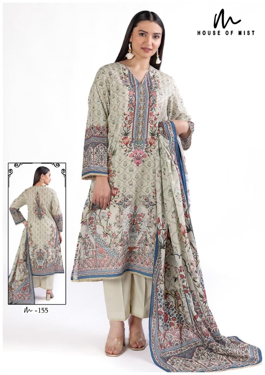 Ghazal Vol 16 Cotton Collection House Of Mist Karachi Salwar Suits Exporter