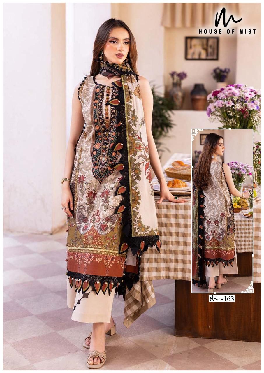 Ghazal Vol 17 Cotton Collection House Of Mist Karachi Salwar Suits Exporter India
