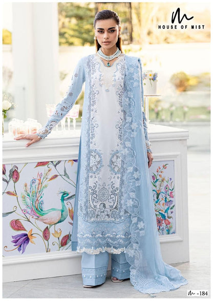 Ghazal Vol 19 Cotton Collection House Of Mist Karachi Salwar Suits Manufacturer Ahmedabad
