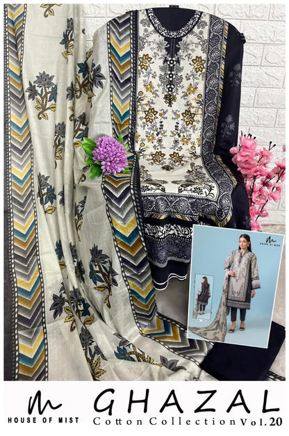 Ghazal Vol 20 House Of Mist Karachi Salwar Suits Exporter Gujarat