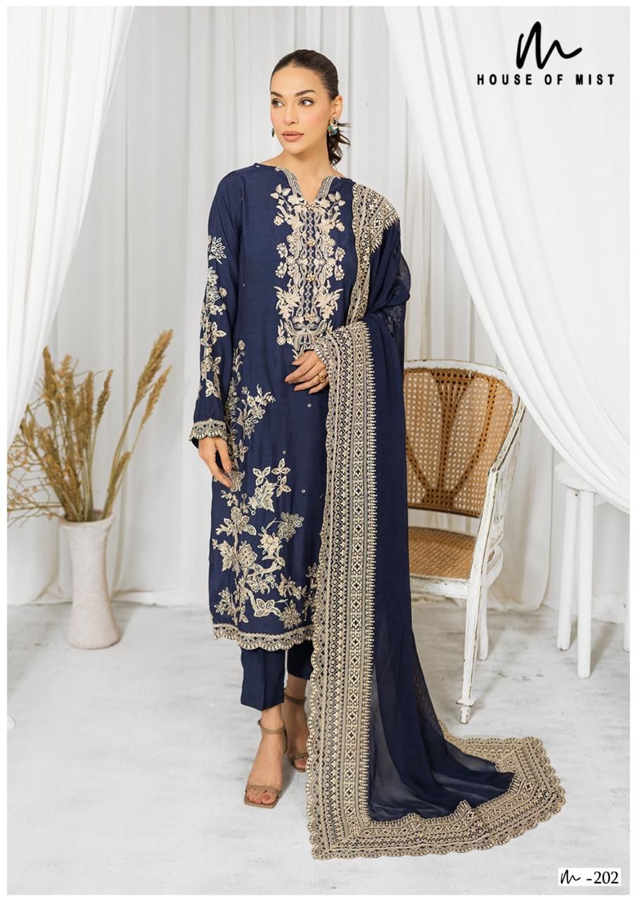 Ghazal Vol 21 Cotton Collection House Of Mist Karachi Salwar Suits Wholesale Price