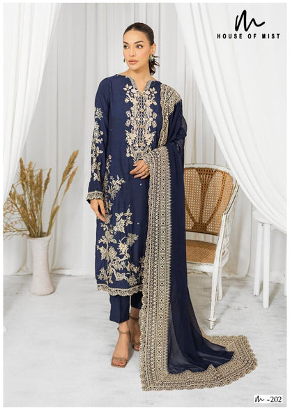 Ghazal Vol 21 Cotton Collection House Of Mist Karachi Salwar Suits Wholesale Price