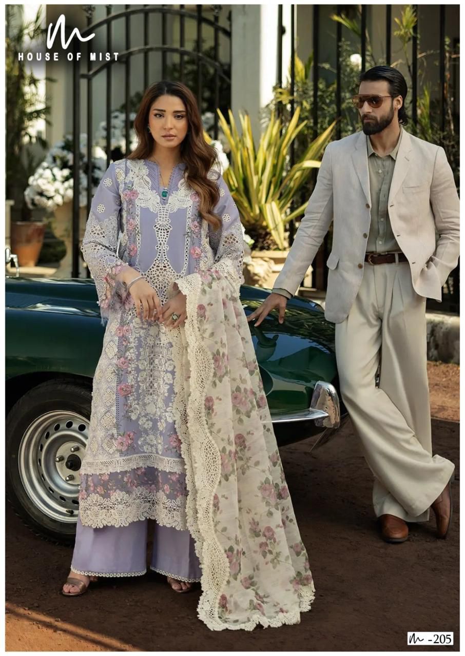 Ghazal Vol 21 Cotton Collection House Of Mist Karachi Salwar Suits Wholesale Price