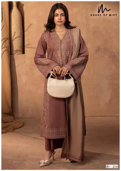 Ghazal Vol 22 House Of Mist Mix Cotton Karachi Salwar Suits Supplier