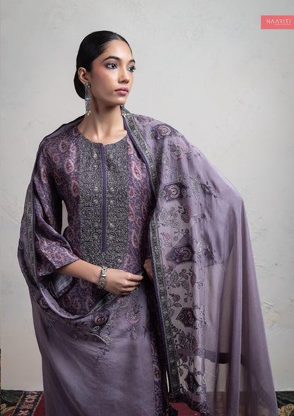 Ghazvi Naariti Raw Silk Pant Style Suits Wholesale Rate