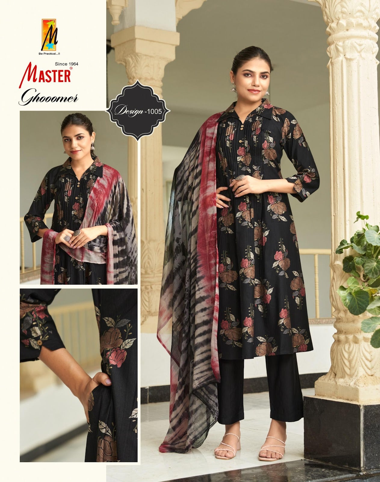 Ghoomer Master Vertican Readymade Anarkali Suits Wholesale Price