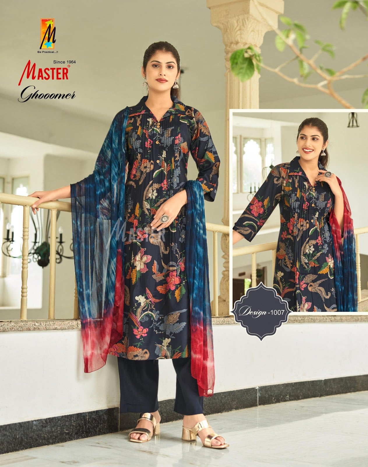 Ghoomer Master Vertican Readymade Anarkali Suits Wholesale Price