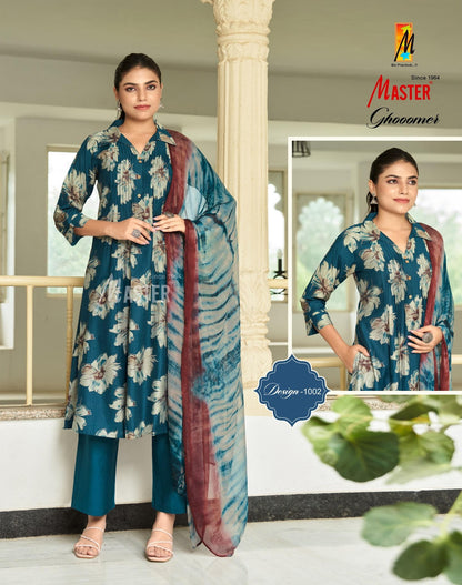 Ghoomer Master Vertican Readymade Anarkali Suits Wholesale Price