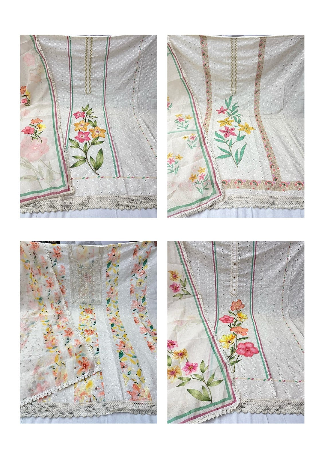 Ghost Nayandeep Cotton Dress Material Exporter Gujarat