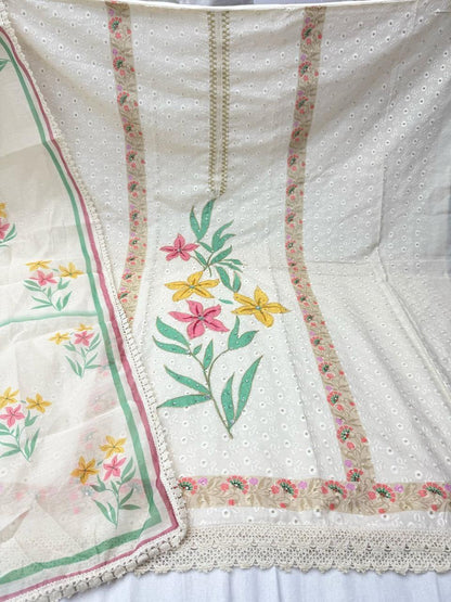 Ghost Nayandeep Cotton Dress Material Exporter Gujarat