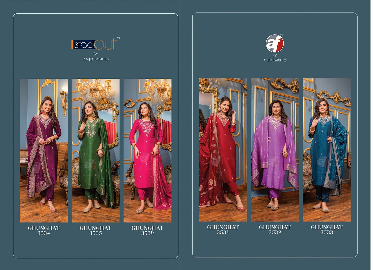 Ghunghat Vol 10 Af Dola Silk Readymade Pant Style Suits Wholesale Price