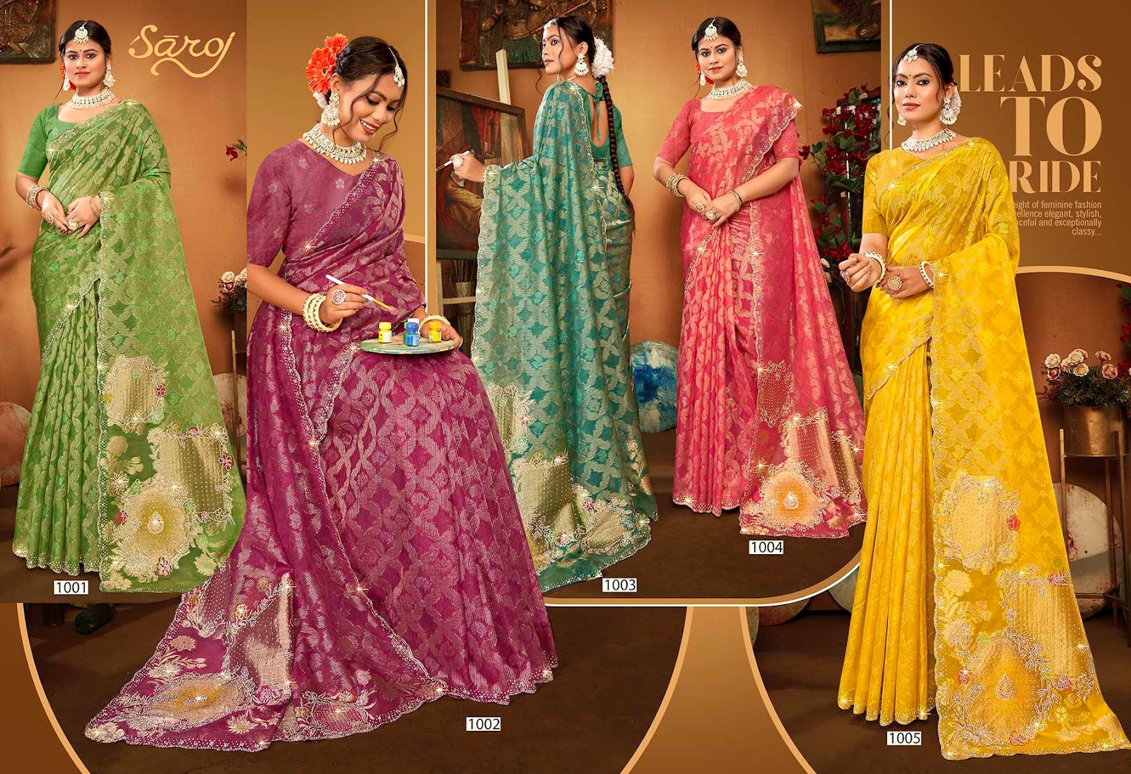Ghunghat Vol 2 Saroj Silk Sarees Supplier India