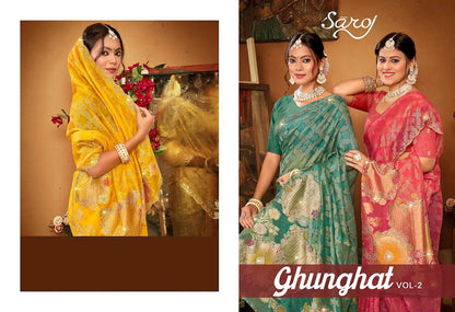 Ghunghat Vol 2 Saroj Silk Sarees Supplier India
