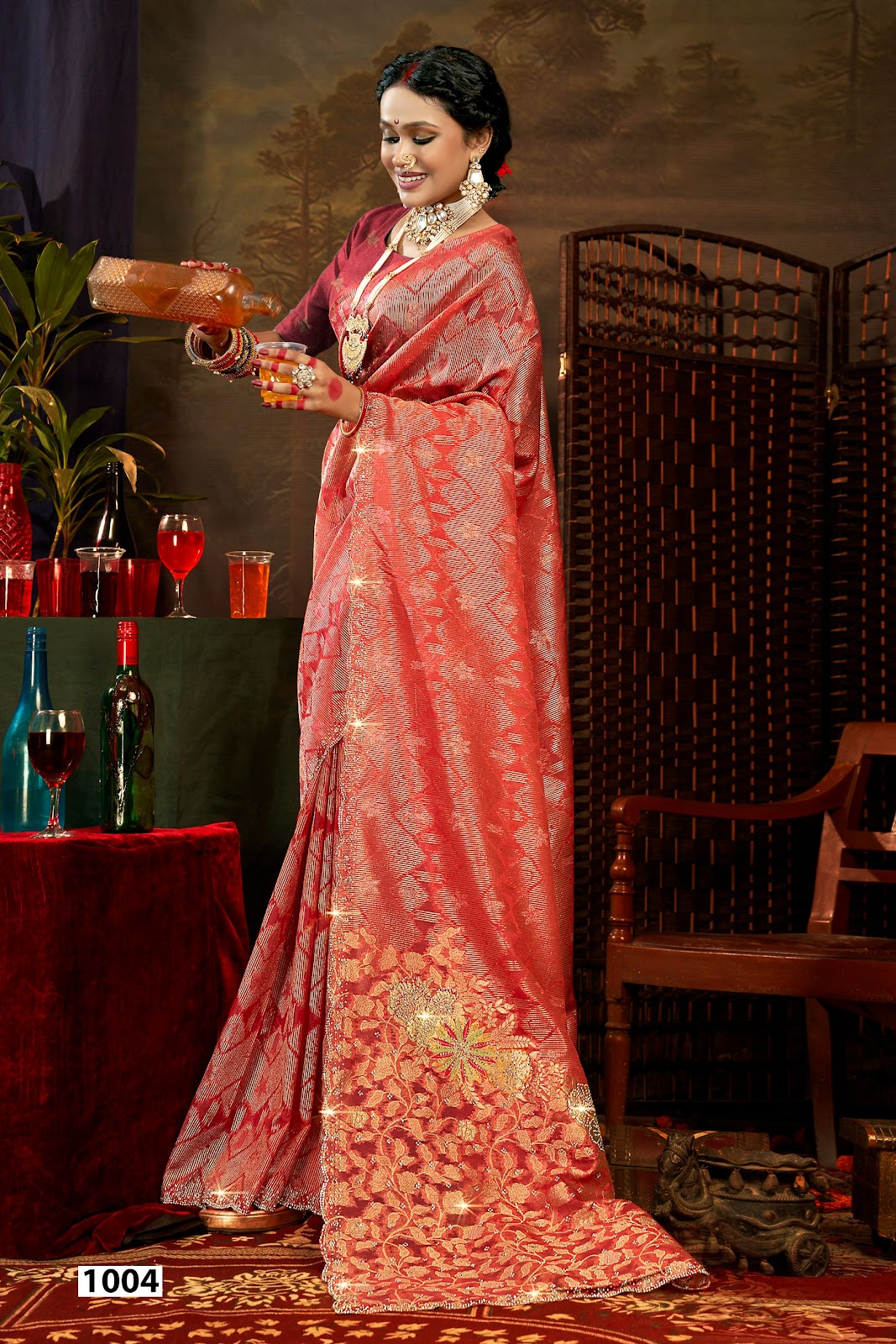 Ghunghat Vol 4 Saroj Silk Sarees Supplier India