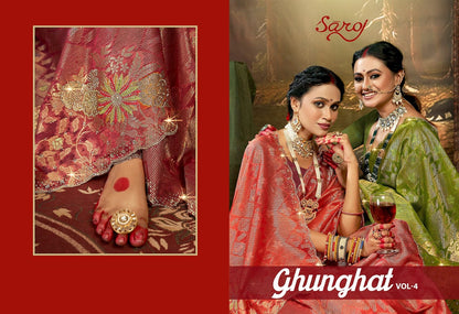 Ghunghat Vol 4 Saroj Silk Sarees Supplier India