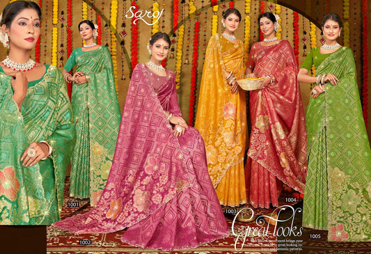 Ghunghat Vol 5 Saroj Silk Sarees Supplier India