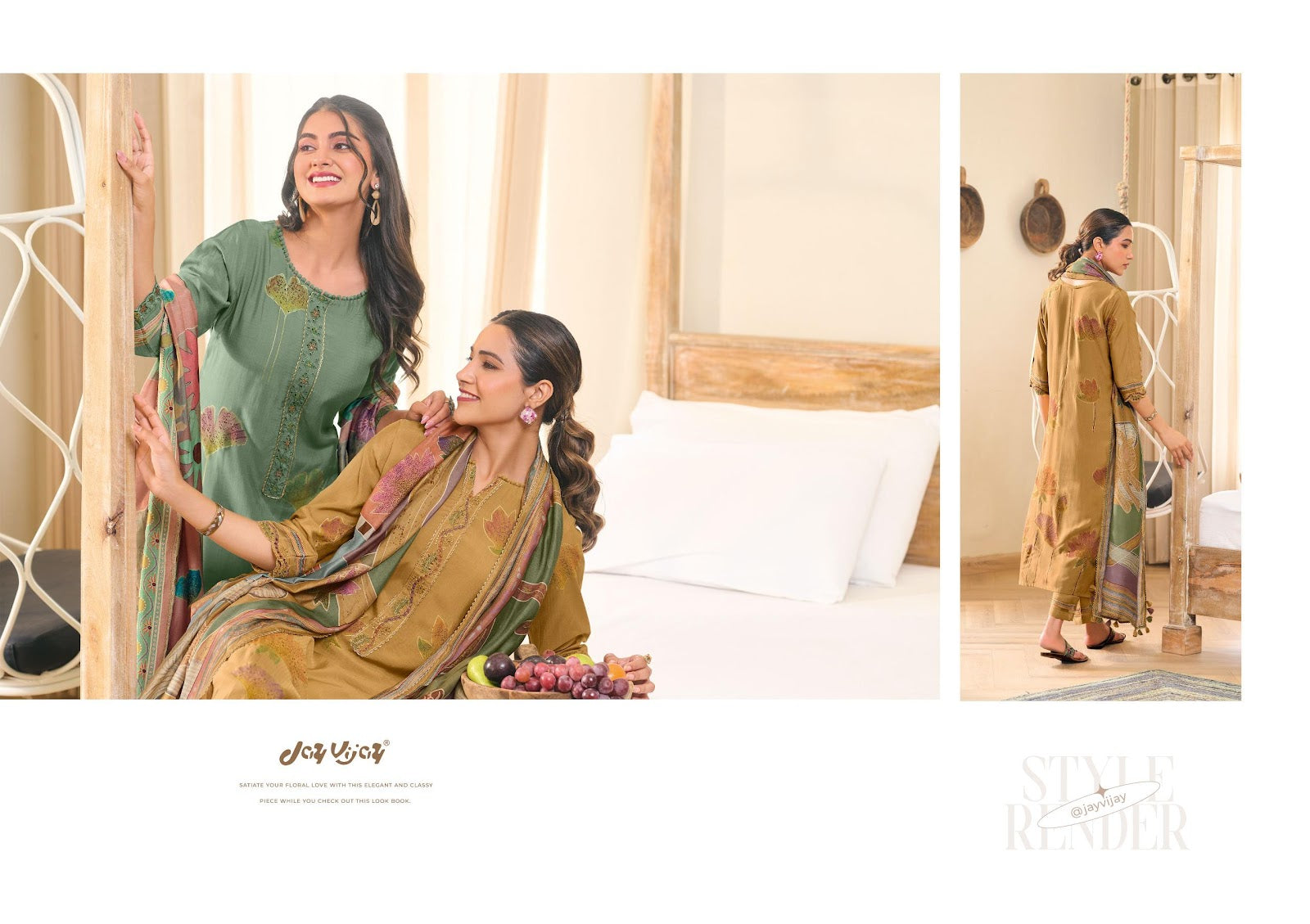 Gia Jay Vijay Pure Muslin Pant Style Suits Wholesale Rate