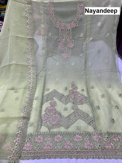 Ginni Nayandeep Silk Salwar Suits Wholesaler Ahmedabad
