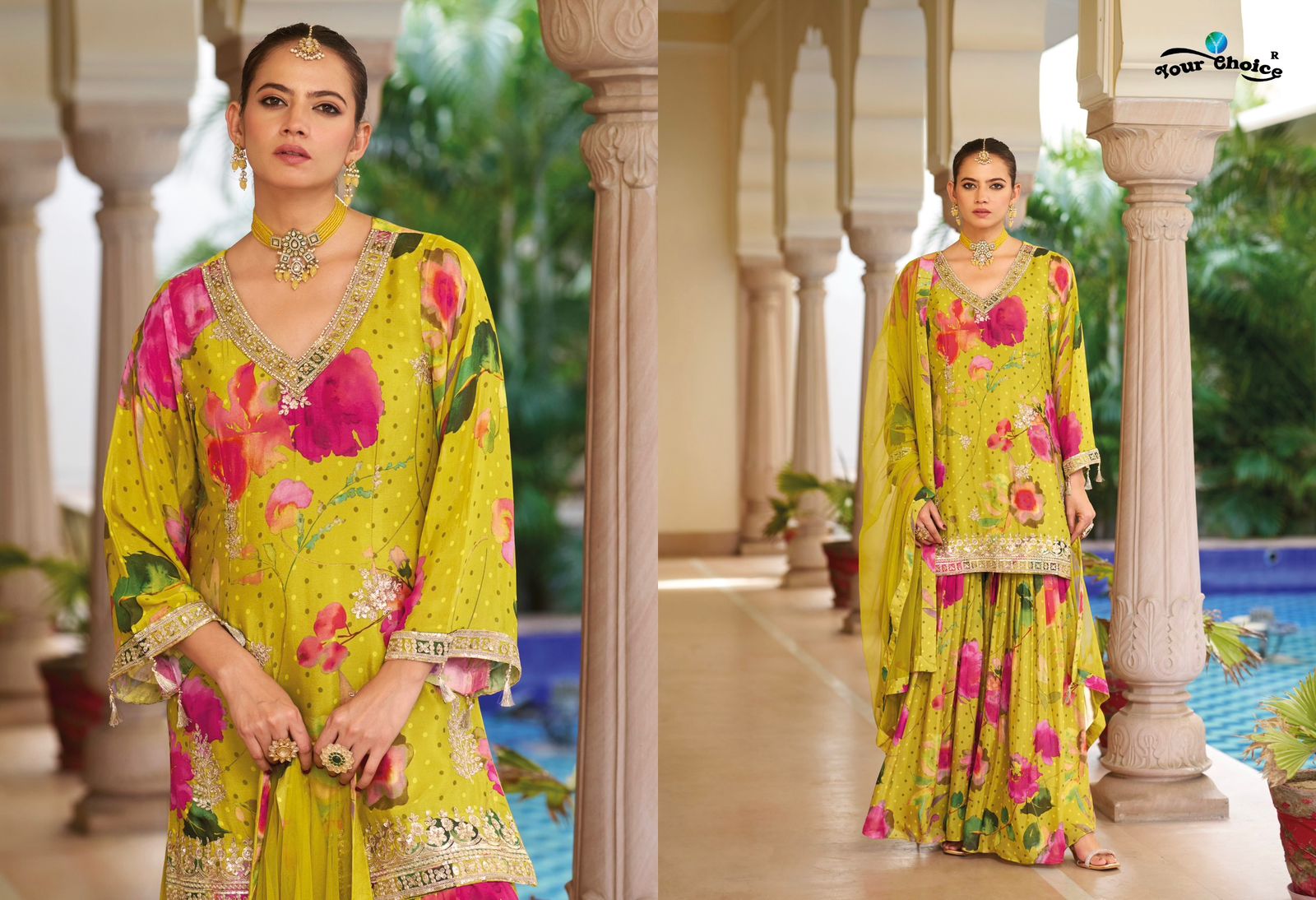 Ginni Vol 3 Ramdan Special Your Choice Chinon Readymade Suits Supplier Gujarat