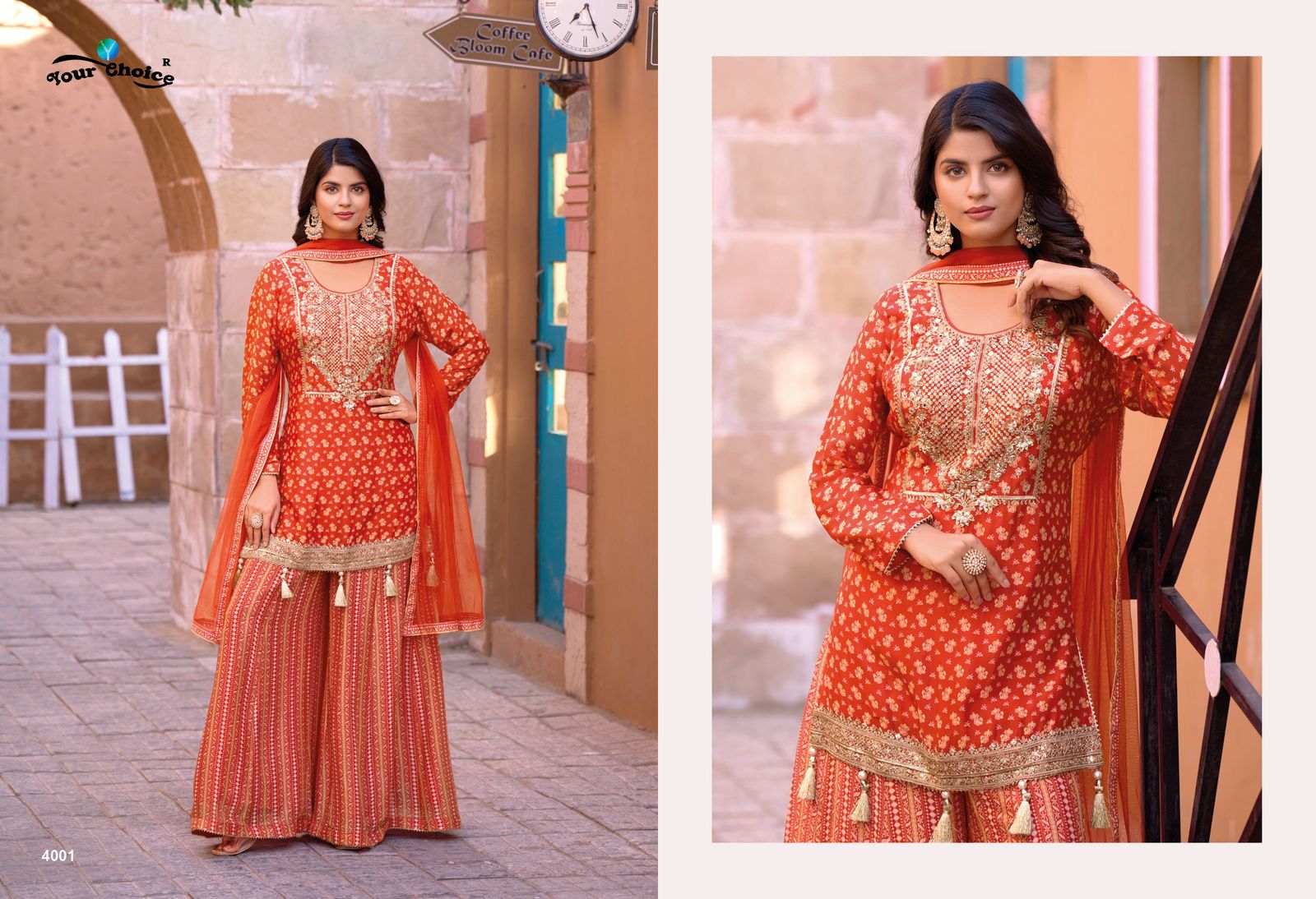 Ginni Vol 4 Your Choice Chinnon Pakistani Readymade Suits Wholesaler Ahmedabad