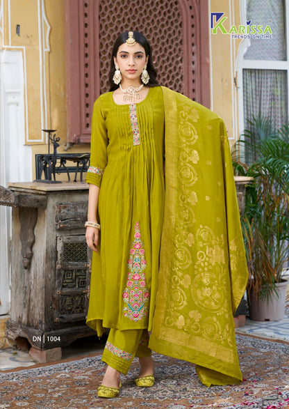 Gitanjali Karissa Premium Viscose Readymade Anarkali Suits Exporter Gujarat