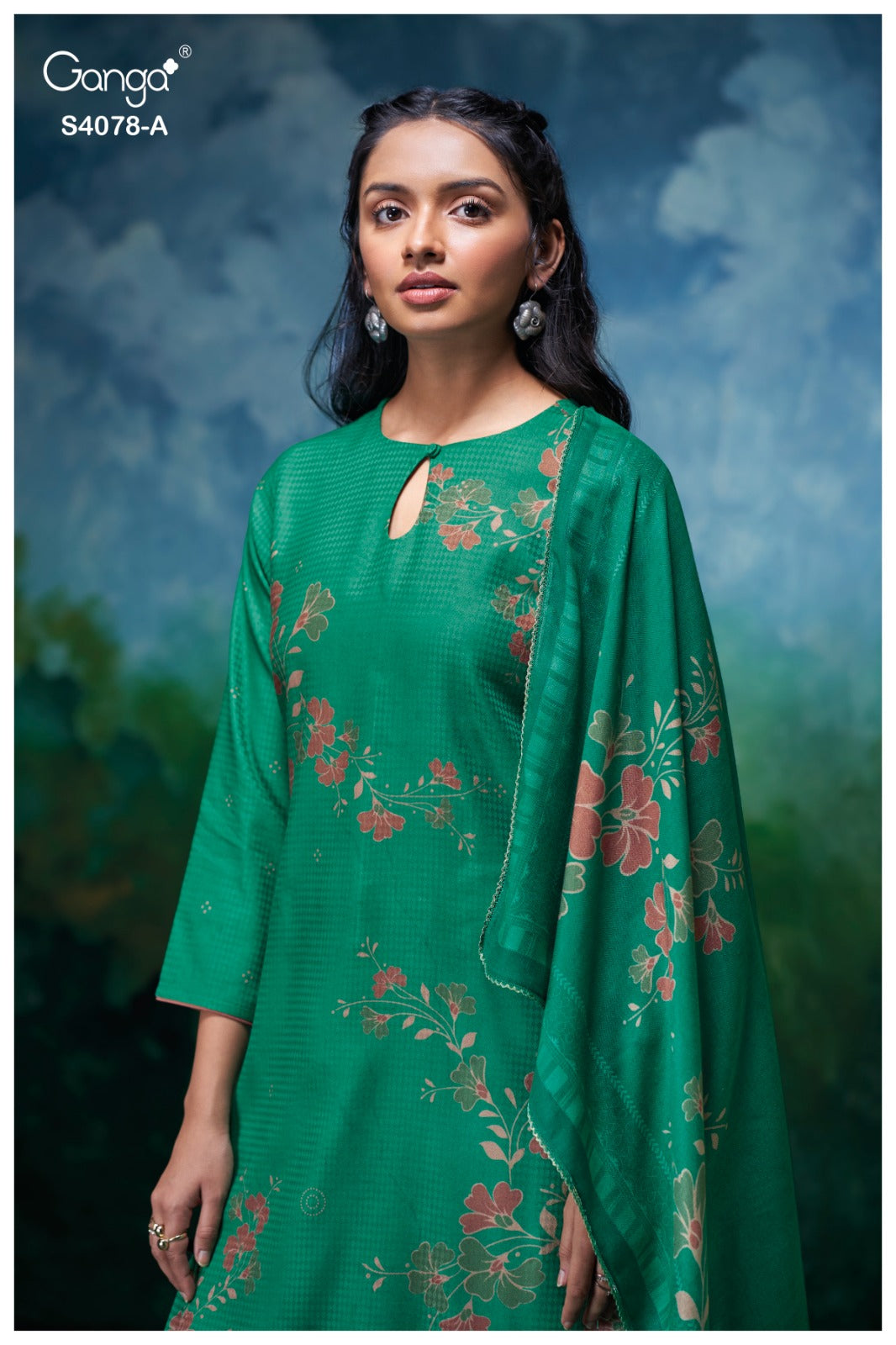 Givara 4078 Ganga Pashmina Suits Manufacturer India