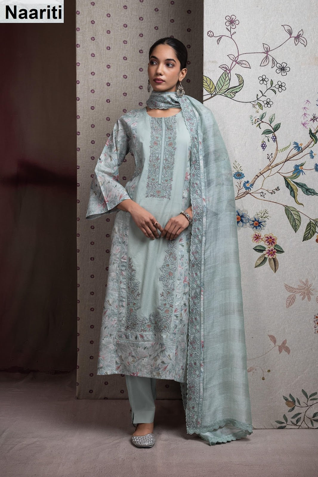 Gizul Naariti Cotton Pant Style Suits Exporter India