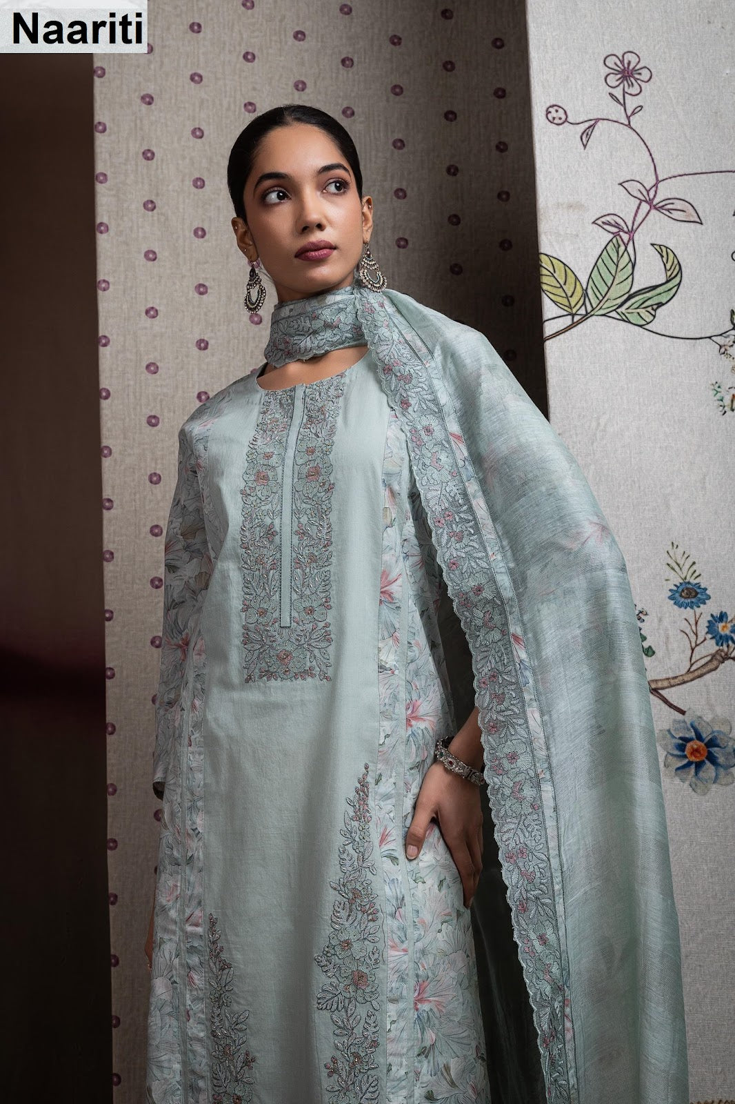 Gizul Naariti Cotton Pant Style Suits Exporter India