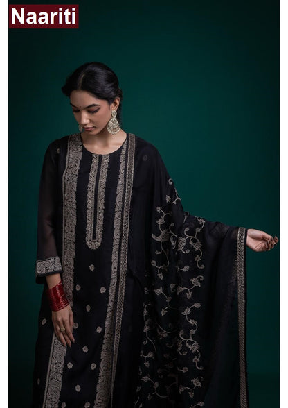 Gizvoor 2831 Naariti Silk Pant Style Suits Wholesale Price