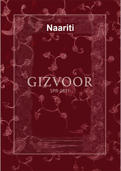 Gizvoor 2831 Naariti Silk Pant Style Suits Wholesale Price