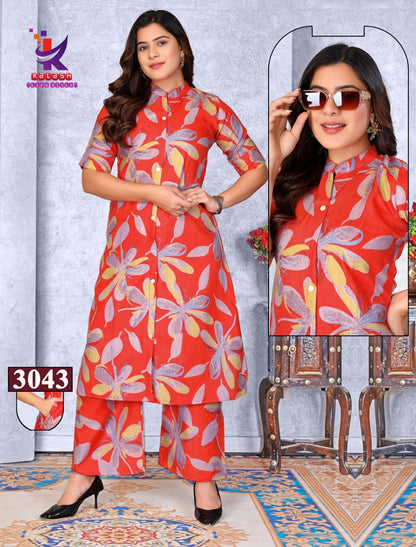 Glamour Look Mlm Kalash Lifestyle Rayon 14Kg Kurti Plazzo Set Manufacturer