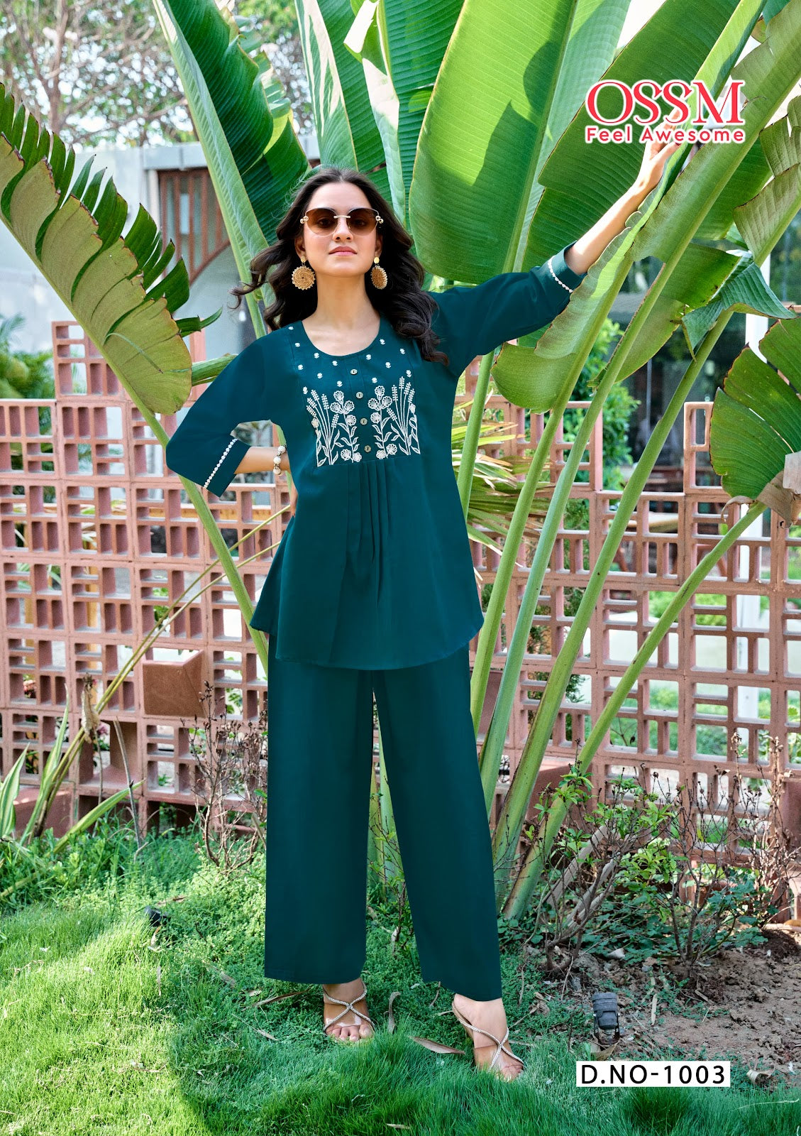 Glamour Ossm Jaipuri Co Ord Set Wholesaler