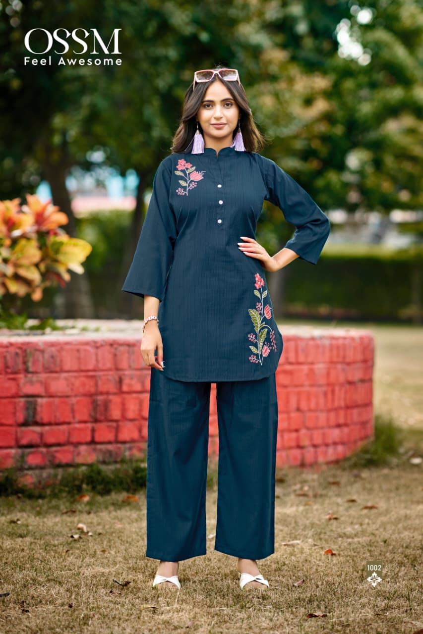 Glamour Vol 2 Ossm Silk Co Ord Set Supplier Gujarat