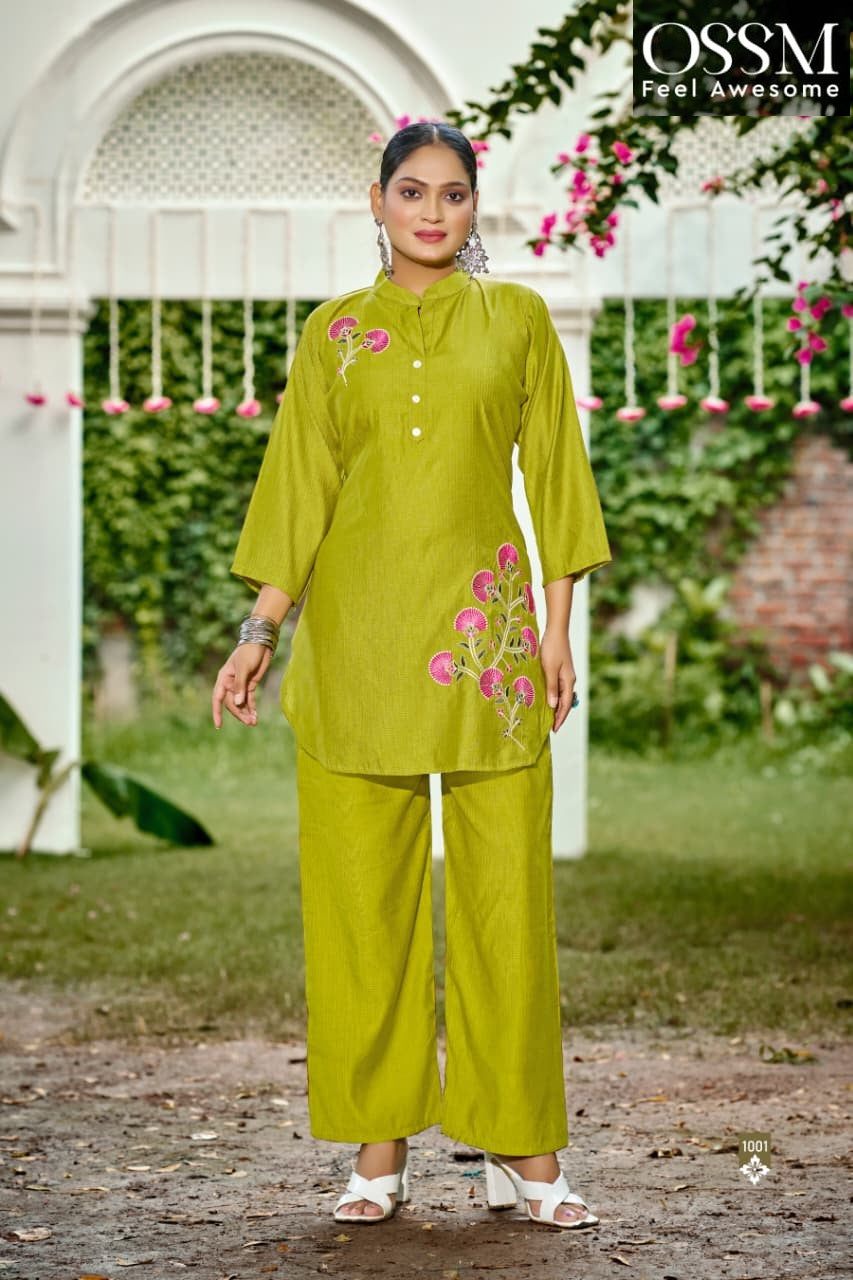 Glamour Vol 2 Ossm Silk Co Ord Set Supplier Gujarat