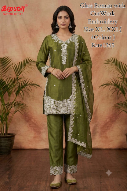 Glass Roman 0807 Bipson Prints Pakistani Readymade Suits Wholesale Price
