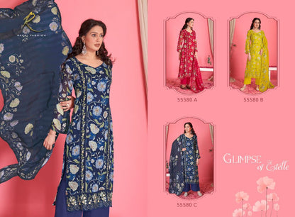 Glimpse Of Estelle Rakhi Fashion Pure Viscose Plazzo Style Suits Supplier Ahmedabad