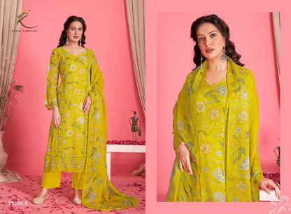 Glimpse Of Estelle Rakhi Fashion Pure Viscose Plazzo Style Suits Supplier Ahmedabad