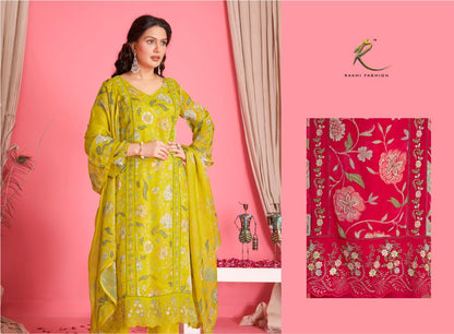 Glimpse Of Estelle Rakhi Fashion Pure Viscose Plazzo Style Suits Supplier Ahmedabad