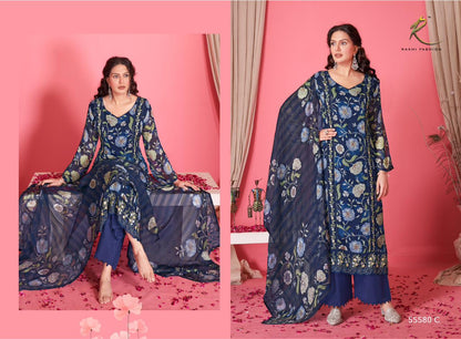 Glimpse Of Estelle Rakhi Fashion Pure Viscose Plazzo Style Suits Supplier Ahmedabad