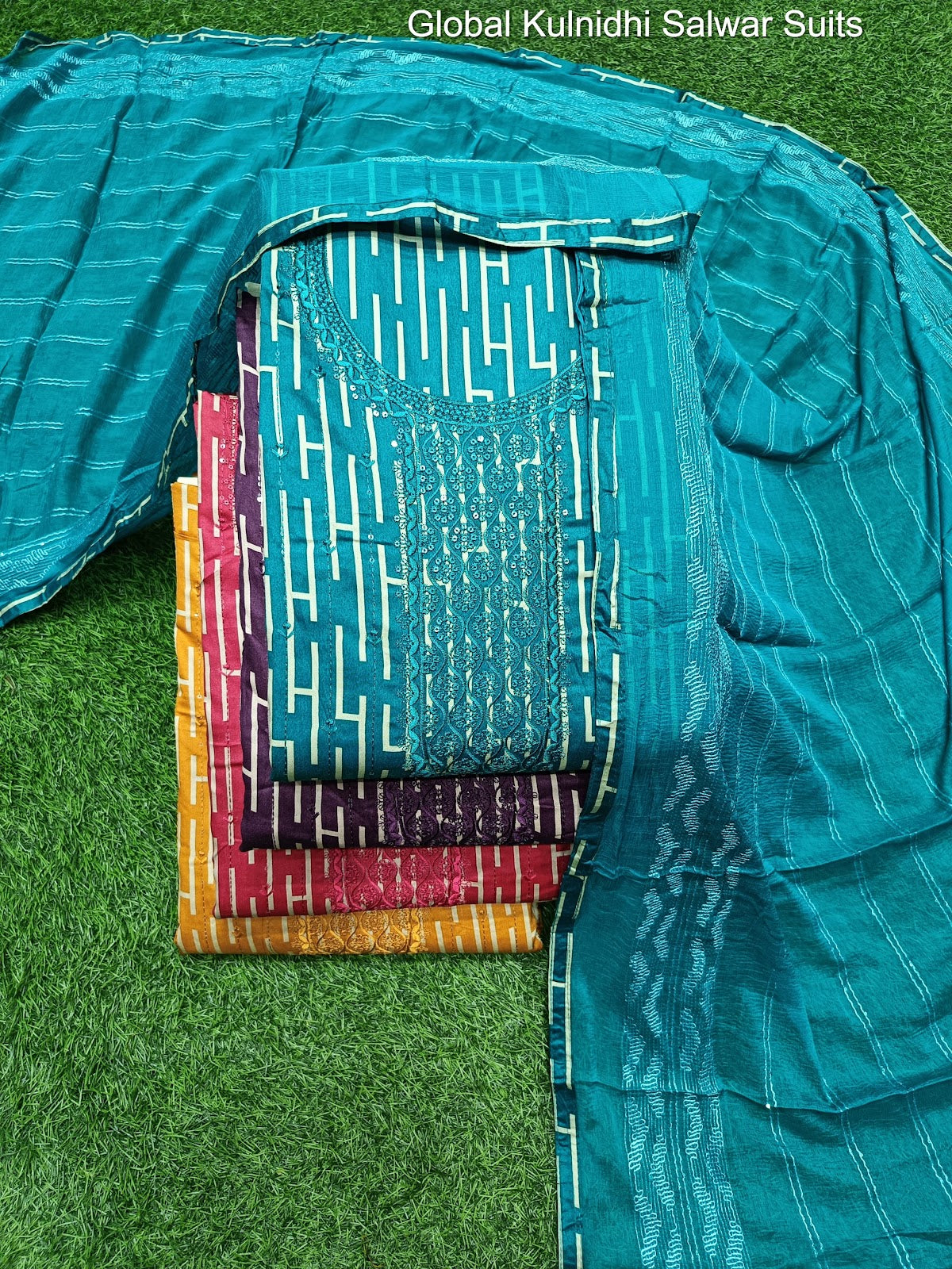 Global Kulnidhi Zam Salwar Suits Supplier Ahmedabad