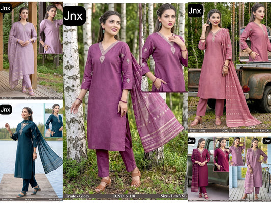Glory Jnx Vertican Readymade Pant Style Suits Manufacturer