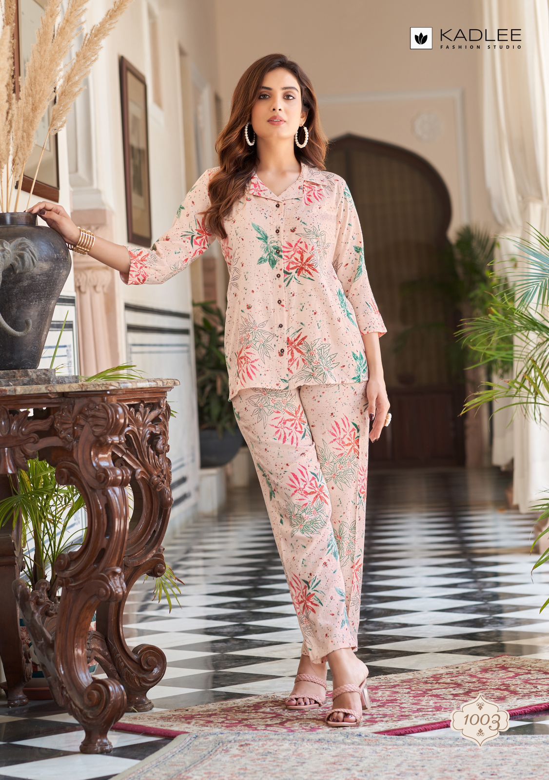 Glory Kadlee Viscose Slub Co Ord Set Exporter India