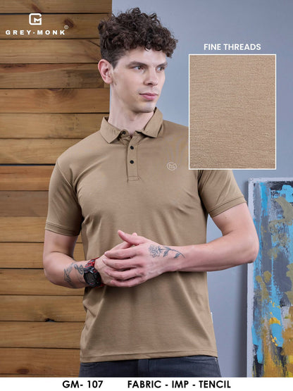 Gm 107 Grey Monk Imported Tencil Mens Tshirts Wholesale Price