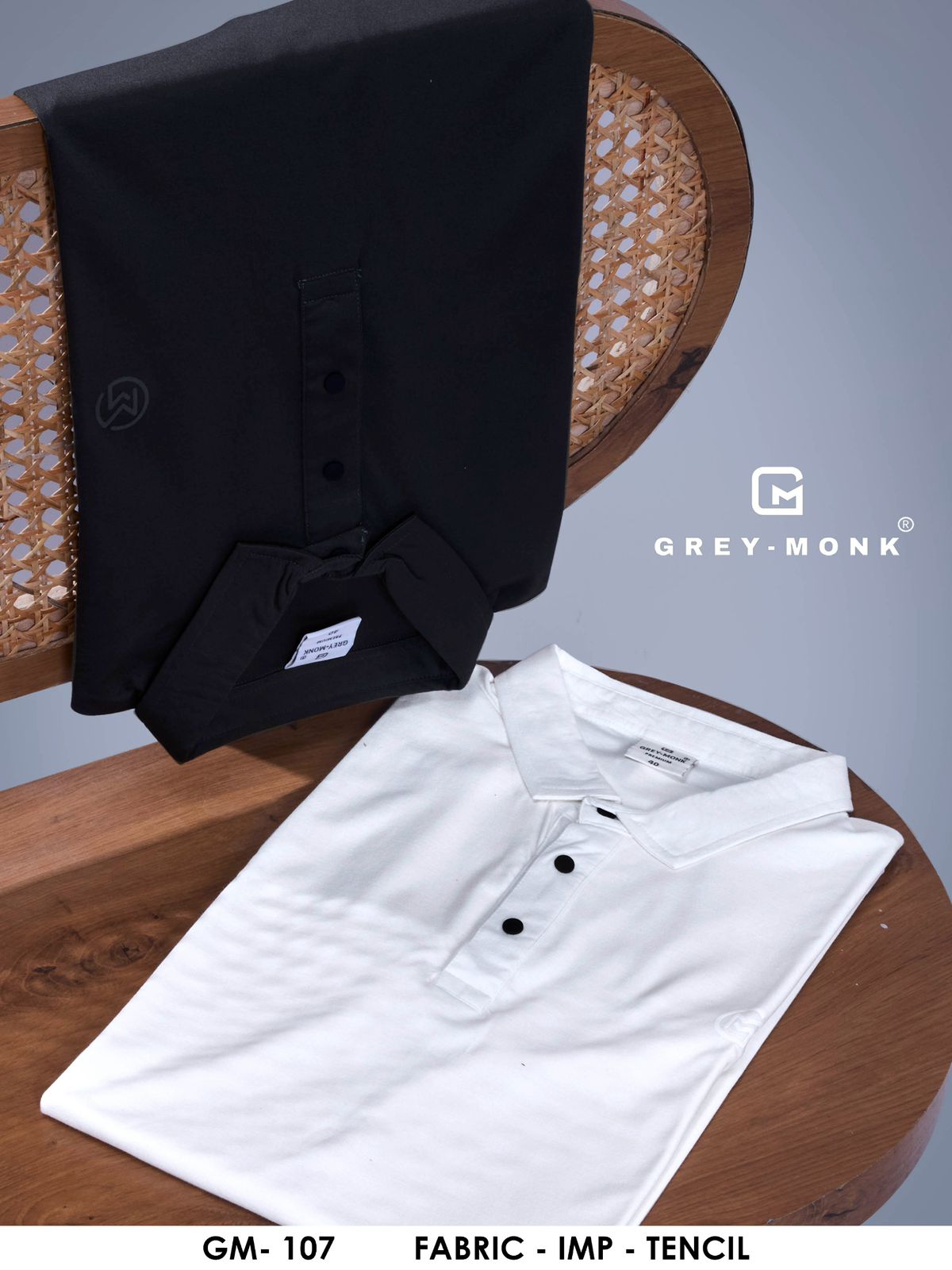 Gm 107 Grey Monk Imported Tencil Mens Tshirts Wholesale Price