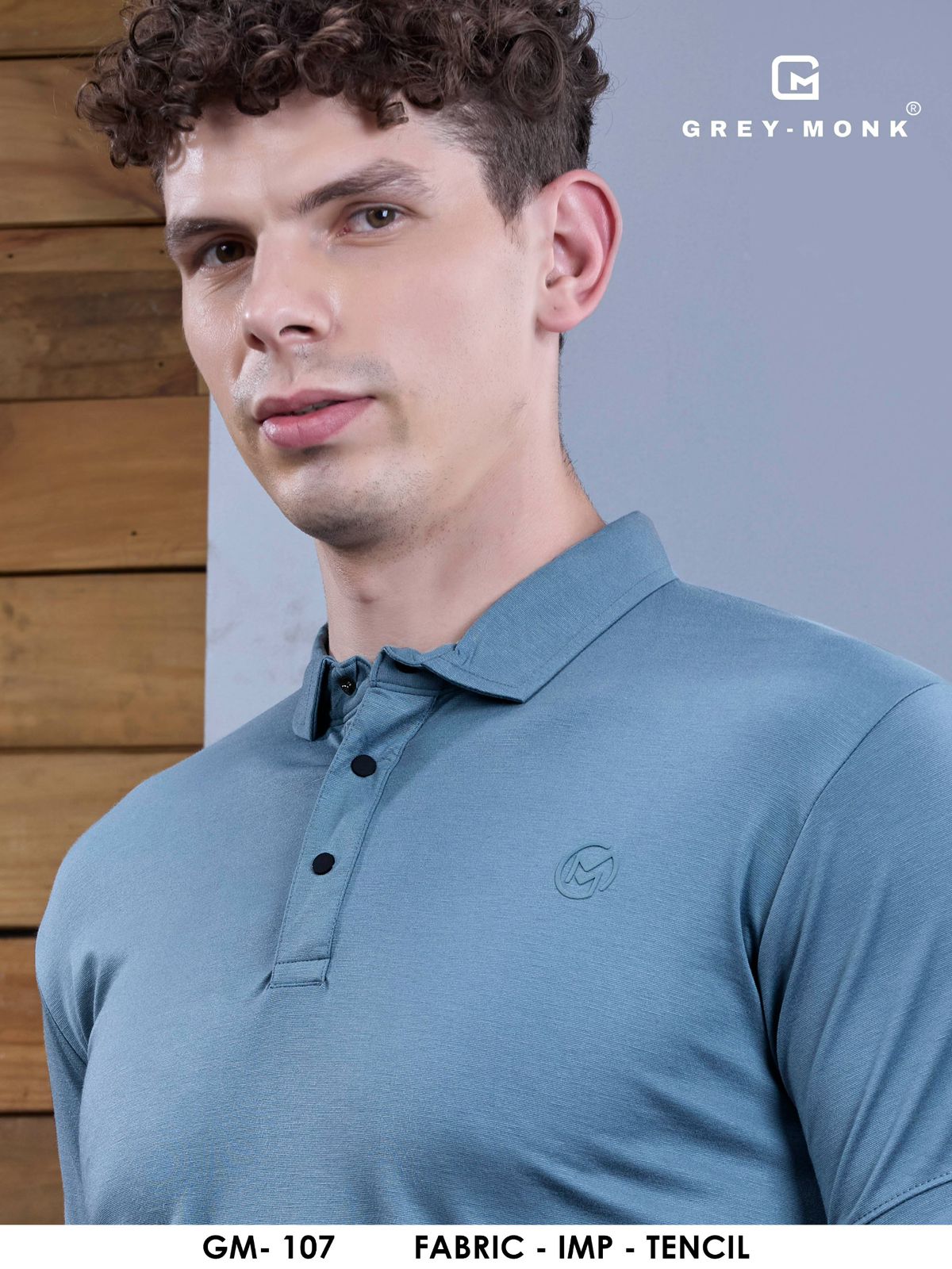 Gm 107 Grey Monk Imported Tencil Mens Tshirts Wholesale Price