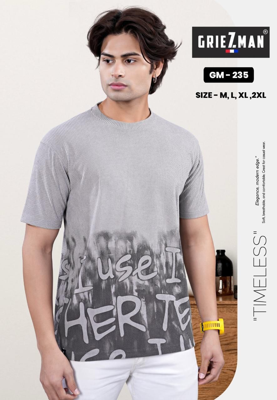 Gm 235 Griezman Canvas Mens Tshirts Supplier India