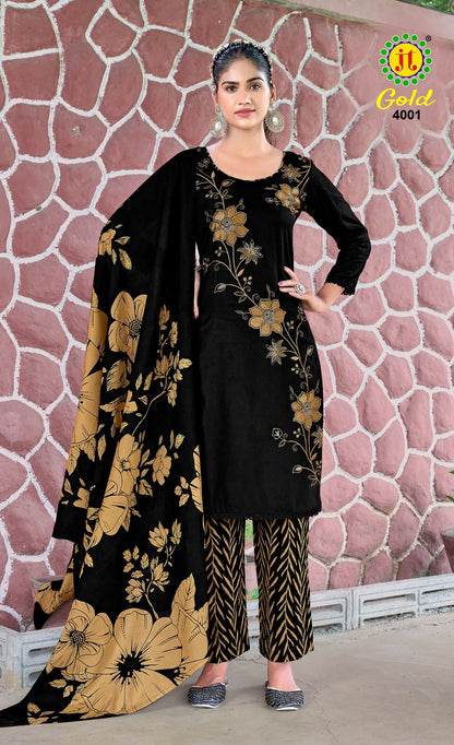 Gold Vol 4 Black Special Jt Rayon Pant Style Suits Manufacturer