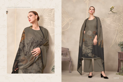 Golden Hour 73479 Rakhi Fashion Bemberg Pant Style Suits Wholesaler India