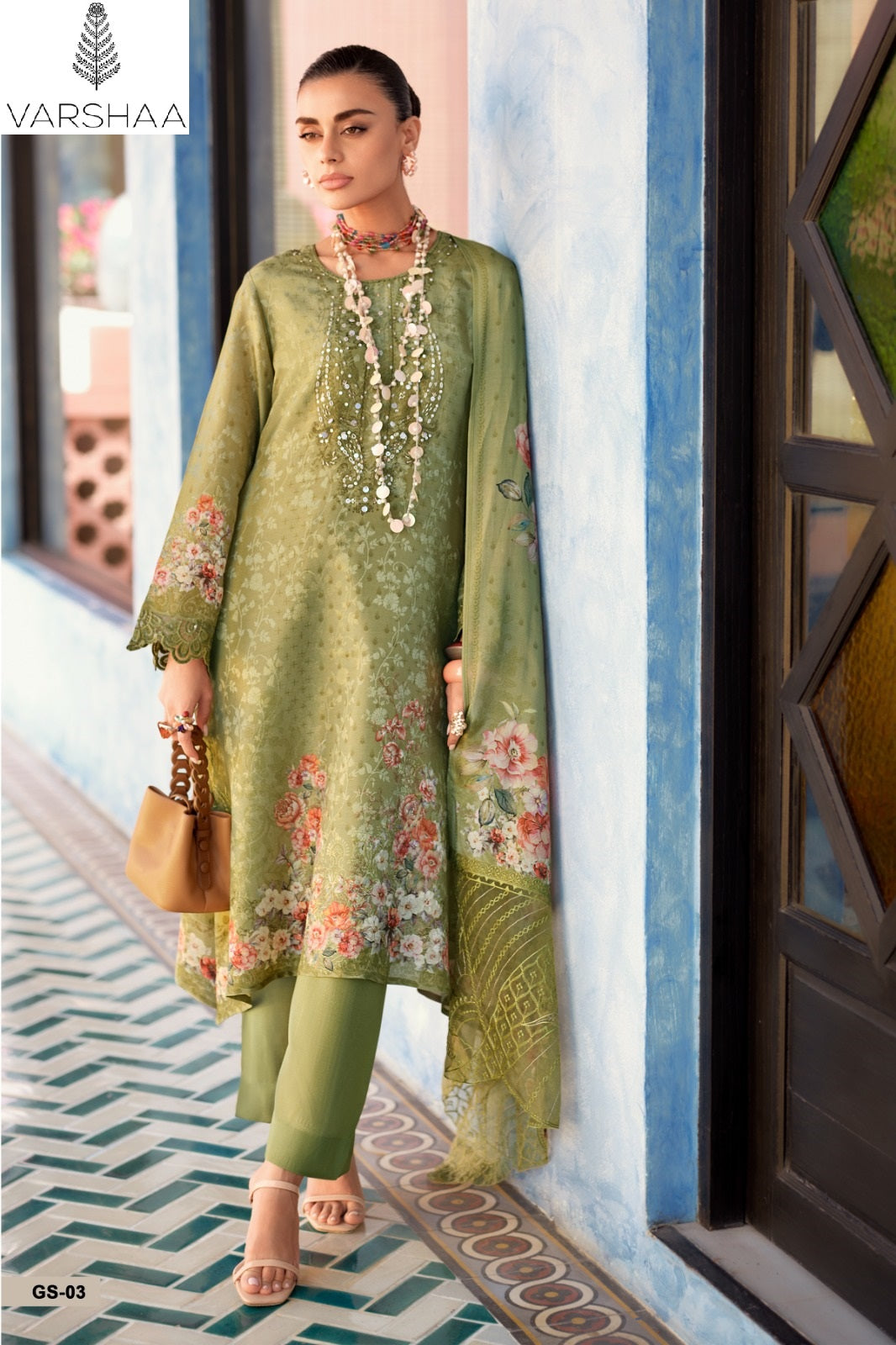 Golden Soul Varshaa Viscose Pant Style Suits Supplier Ahmedabad