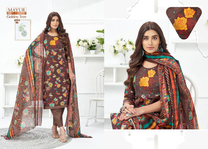 Golden Tree Vol 4 Mayur Creation Readymade Cotton Pant Suits Wholesaler India